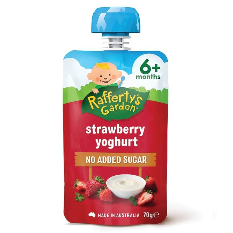 Rafferty's Garden Strawberry Yoghurt